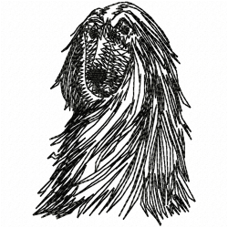 Dogs Embroidery Design 4